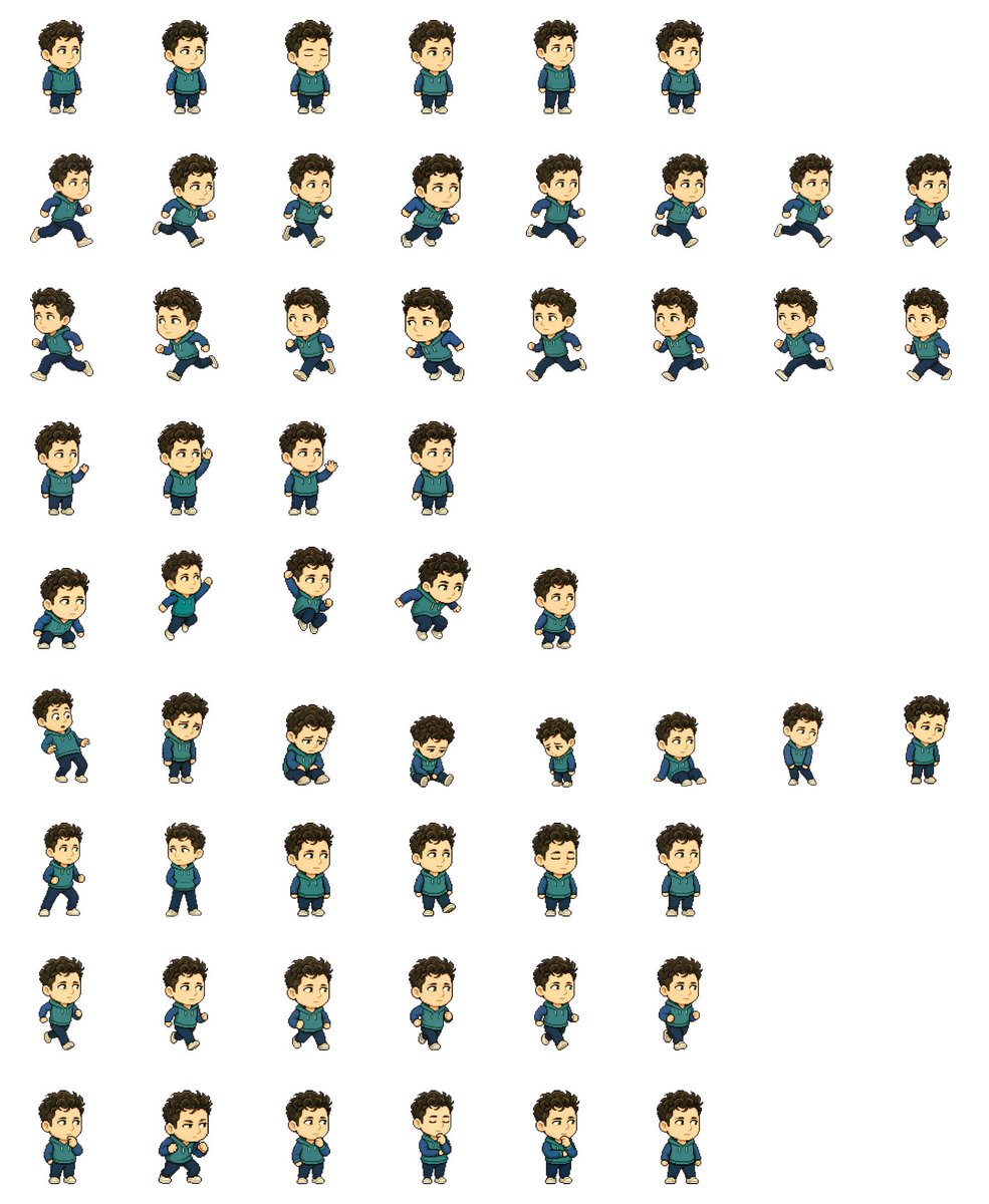 Sammy Chibi Sprite Sheet