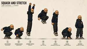 Squash and Stretch Jump Sheet