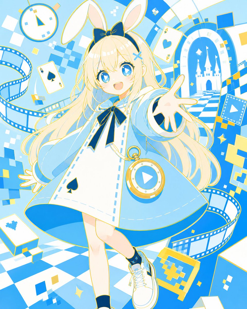 Marketing de producto - Póster de anime Neo Alice Video Wonderland - Image 1