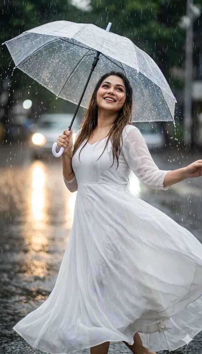 Sample output image for Graceful Dancing in the Rain Portrait
