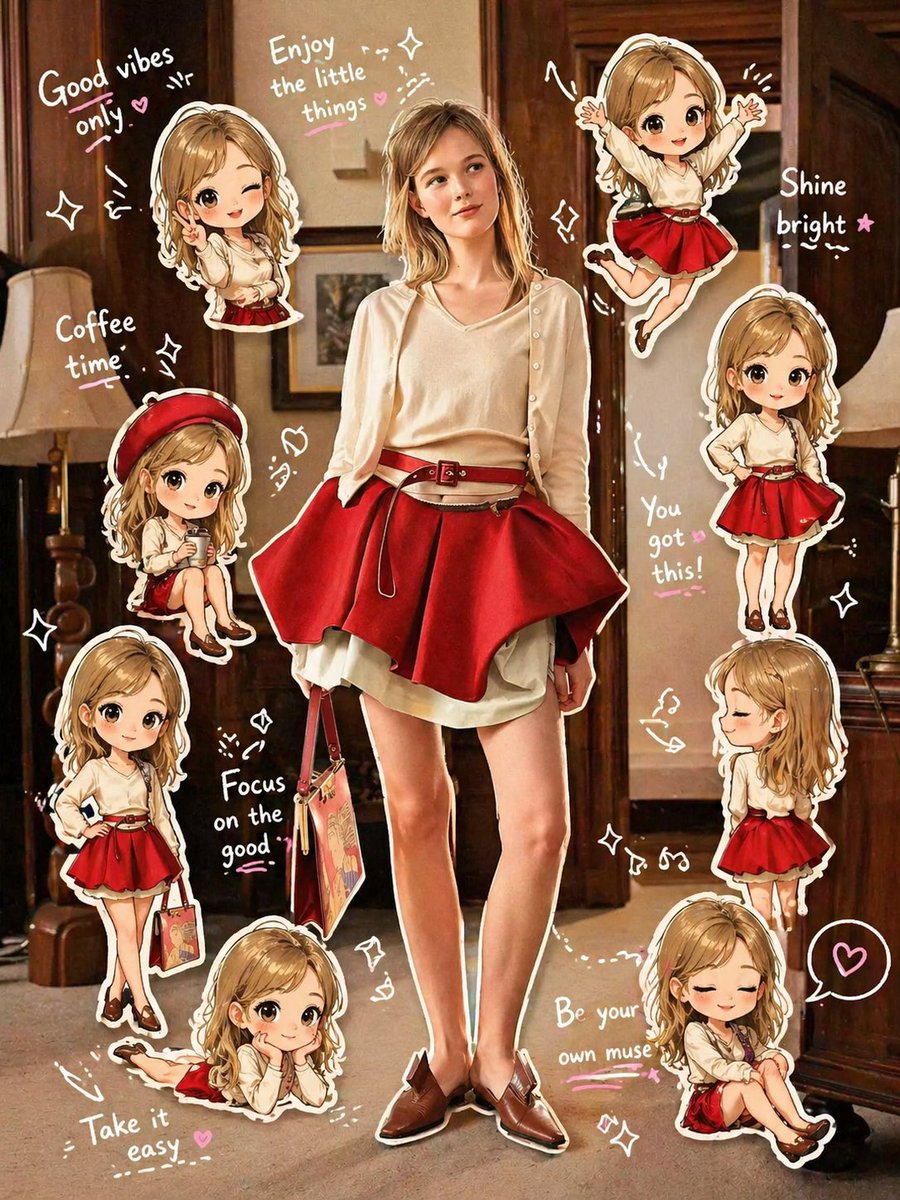 Q-Style Sticker Diary Clone example 3
