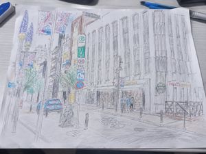 平庸画风插画