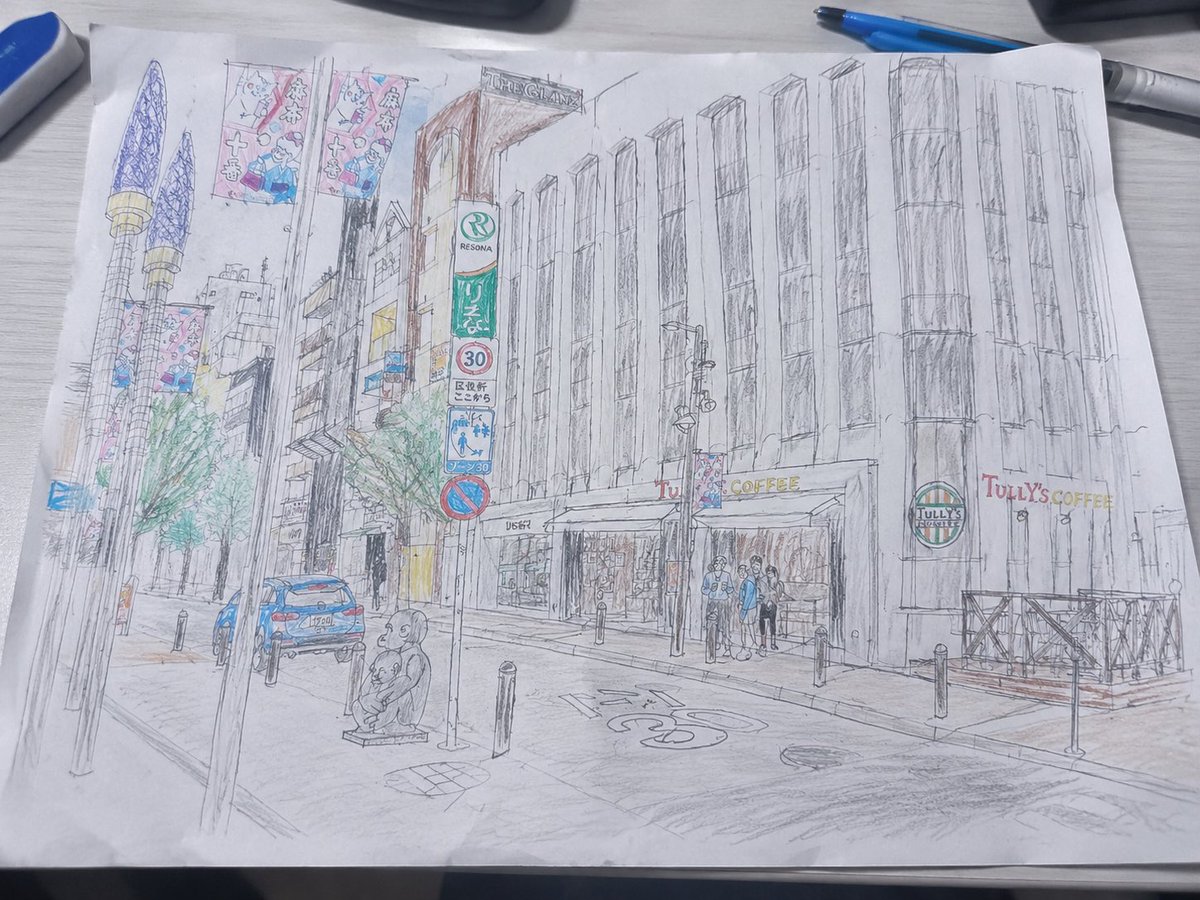 平庸画风插画