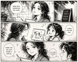 Retro Manga Redraw