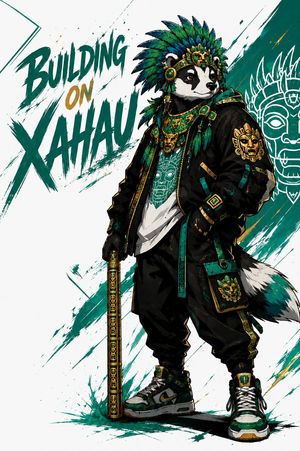 Panda Streetwear Poster