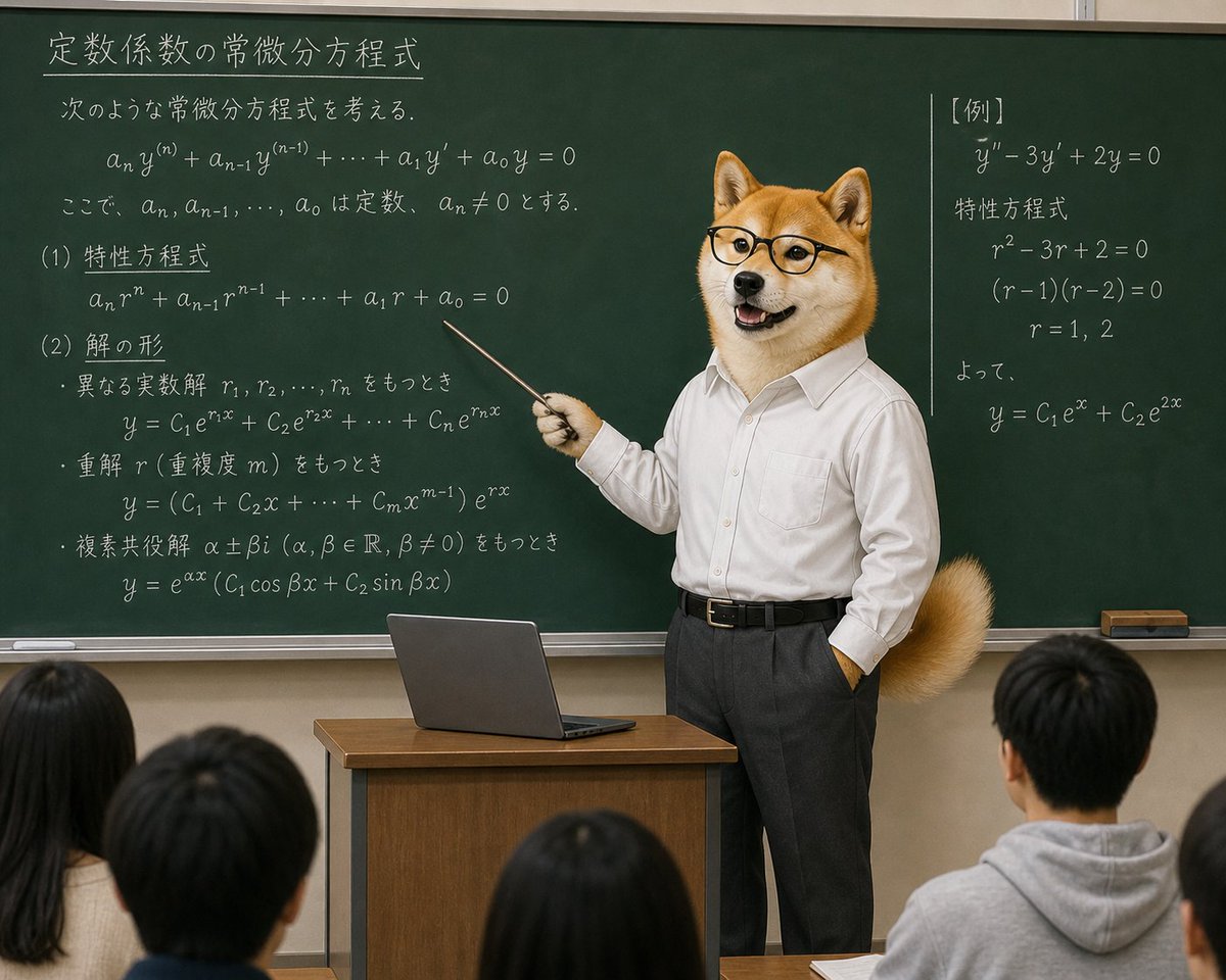 被审查的柴犬数学老师