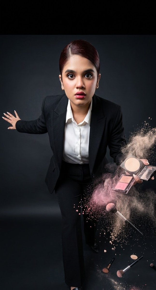 Sample output image for High Fashion Editorial Motion Shot