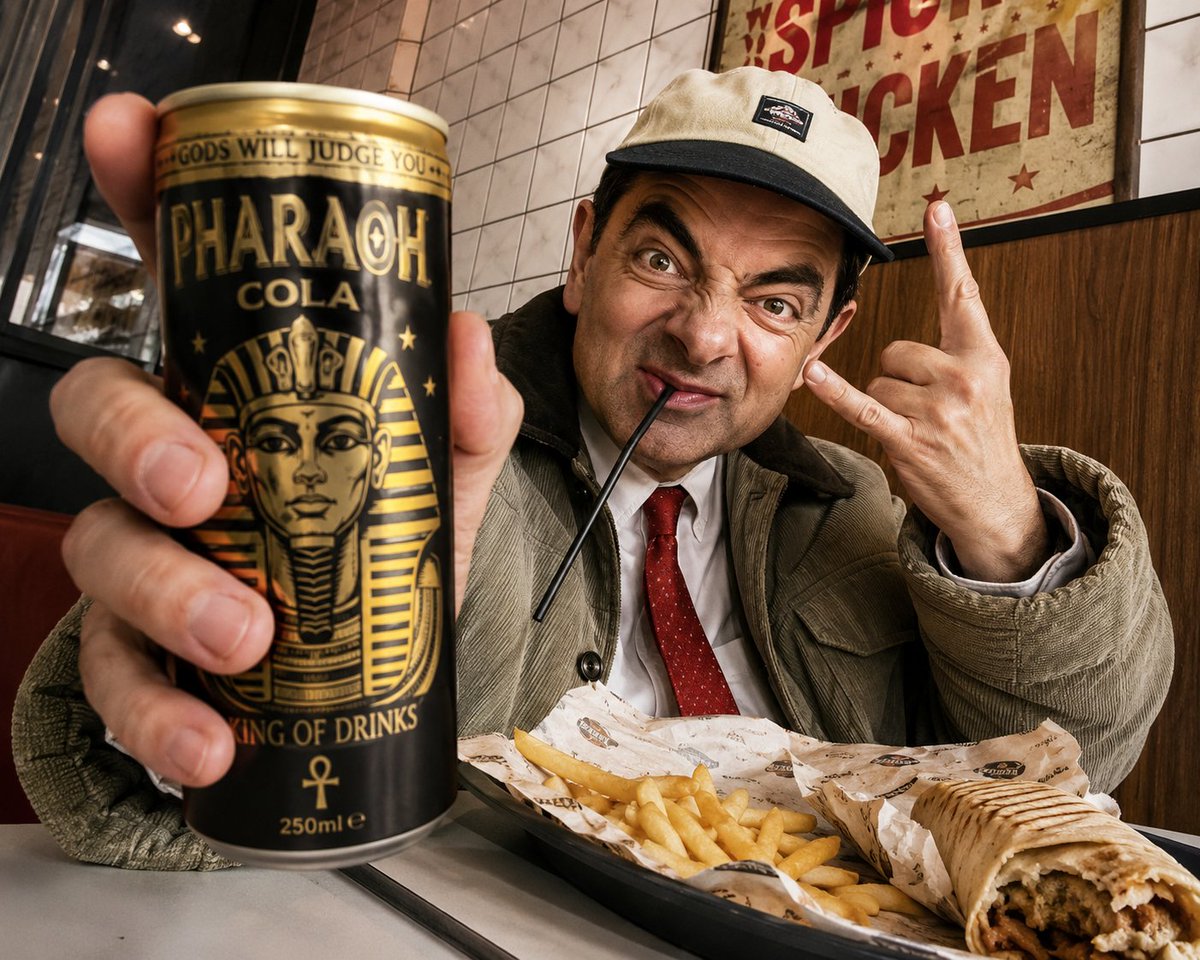 Egyptian Style Editorial Diner Shot example 2