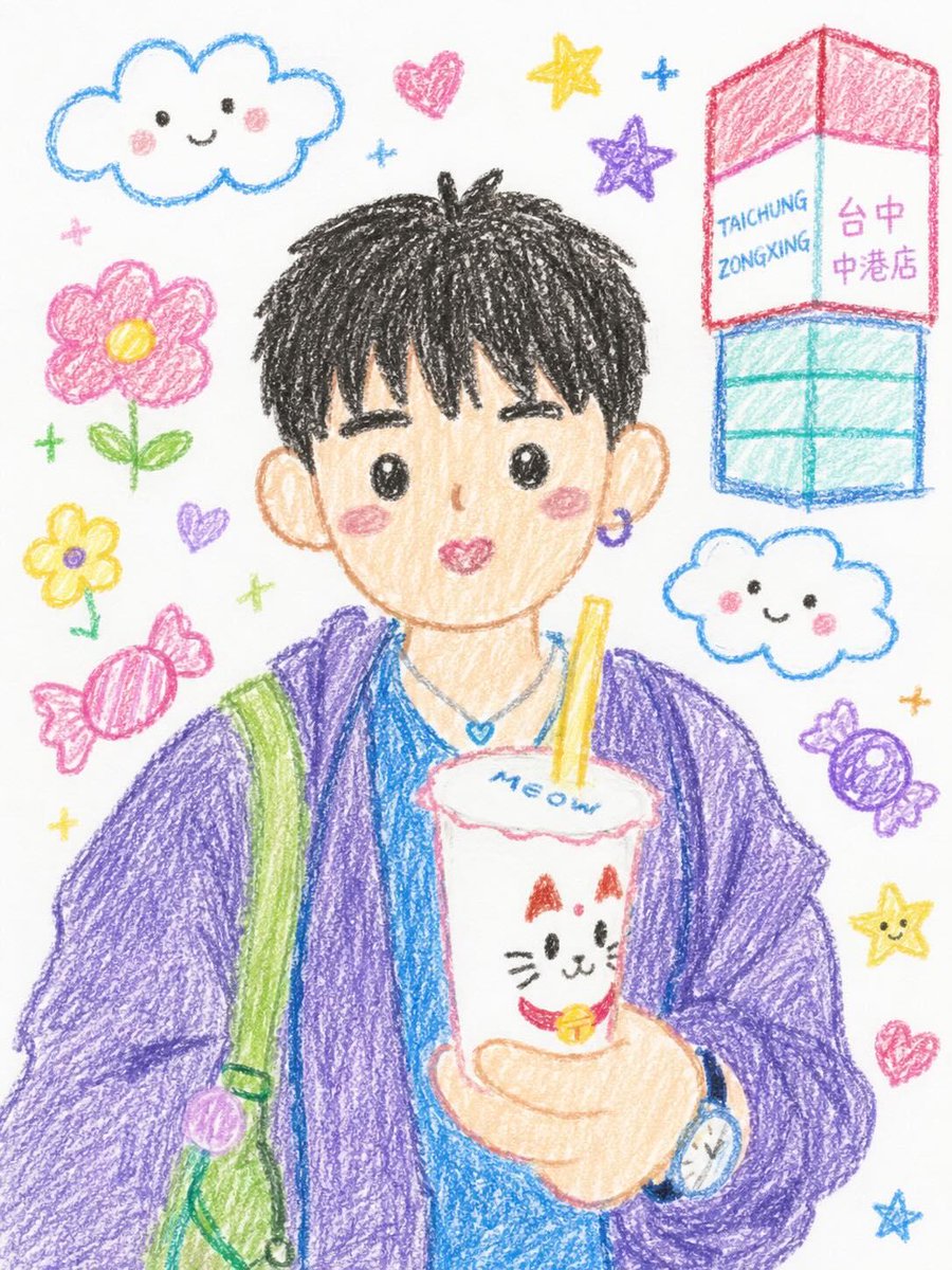 拙劣的 MS Paint 重绘风格