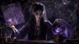 神秘烟雾风格占卜师
