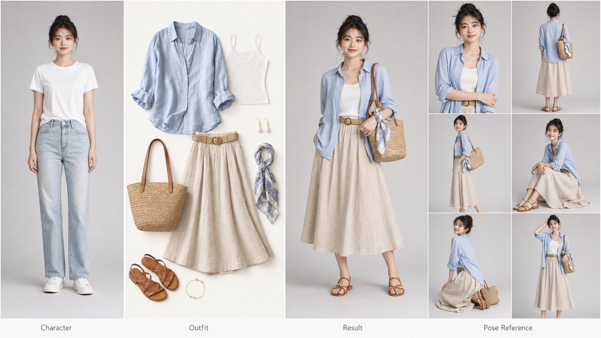 AI Fashion Comparison Poster example 3
