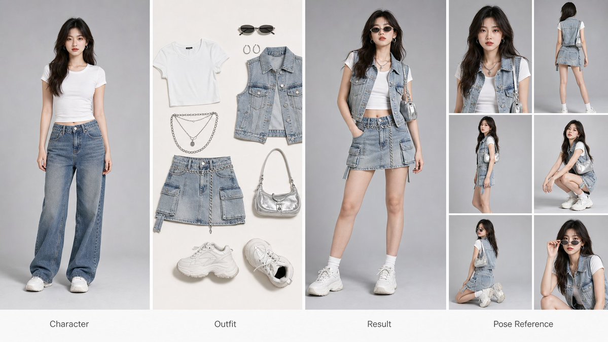 AI Fashion Comparison Poster example 4