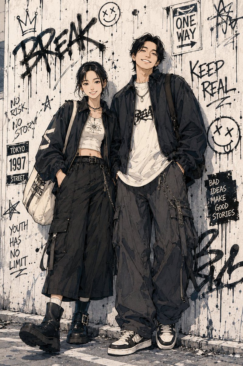 Urban Shonen Manga Portrait