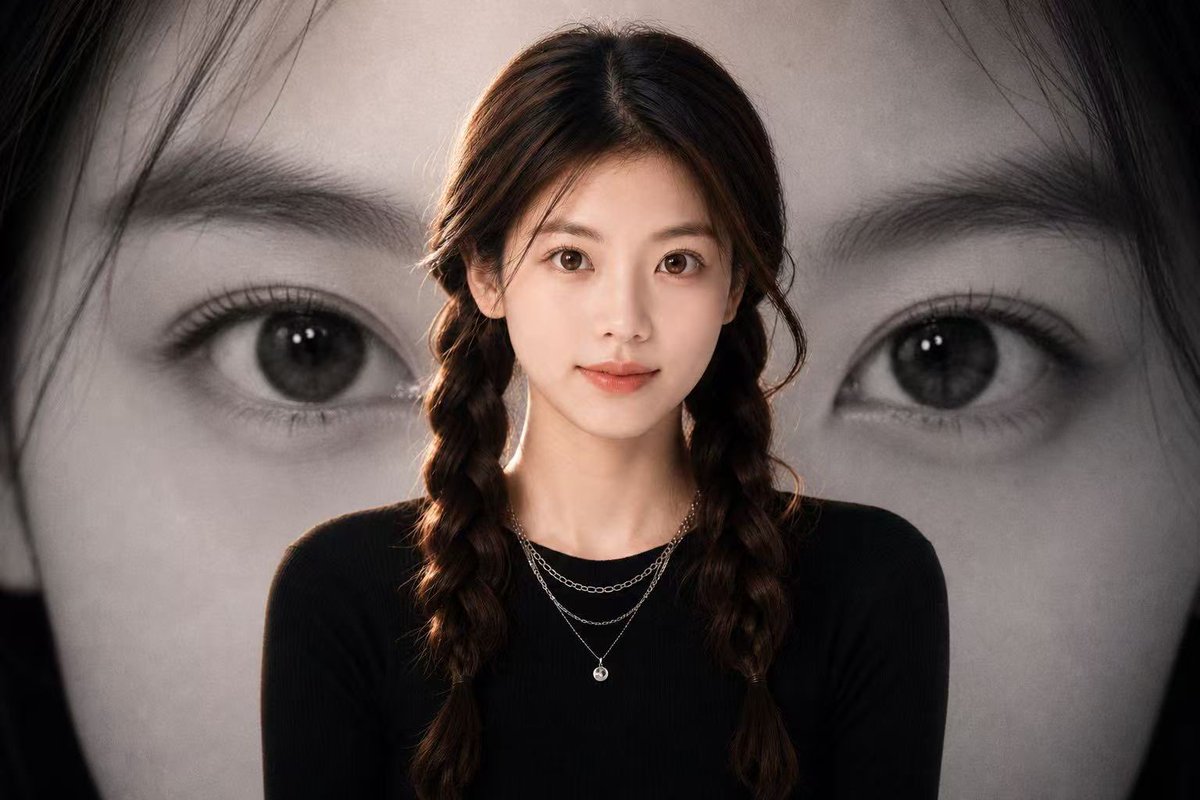 Eye Backdrop Portrait