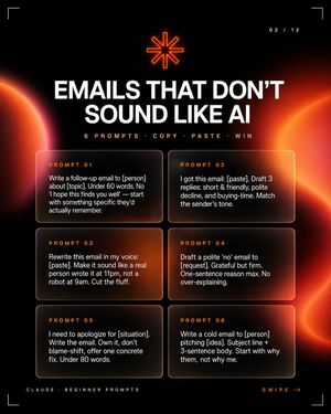 Email Prompts Carousel