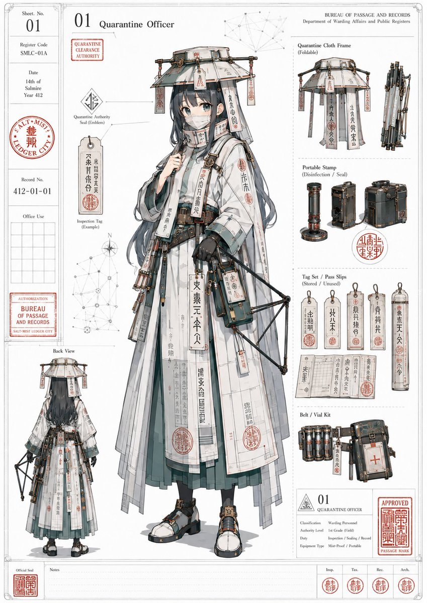 Quarantine Officer Dossier Sheet