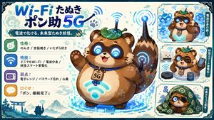 未来风 Wi-Fi 狸猫角色设定集