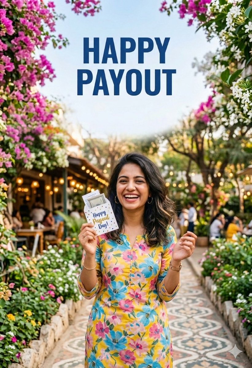 Sample output image for Celebratory Payout Day Photograph