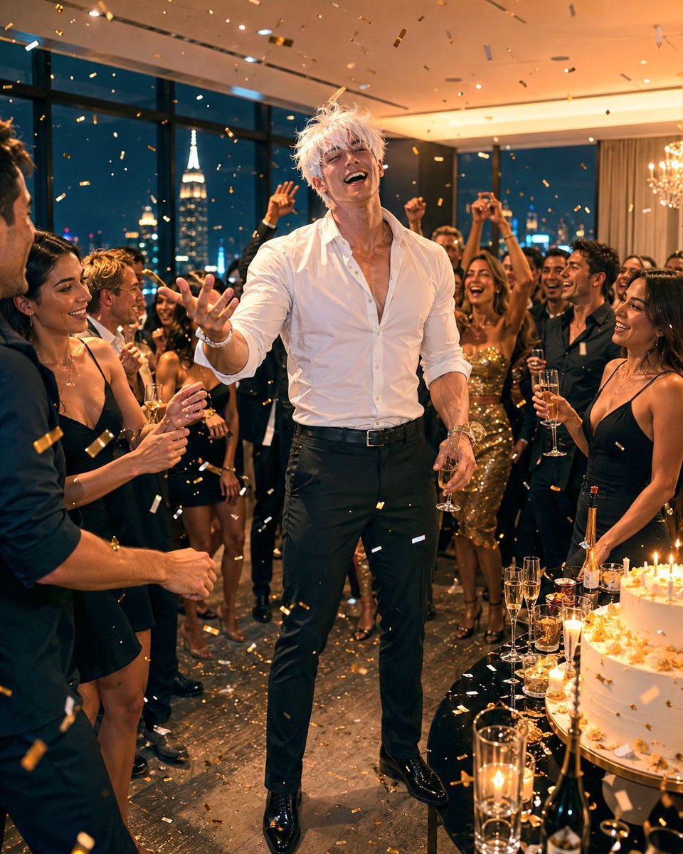 Sample output image for Luxury Penthouse Party Photograph