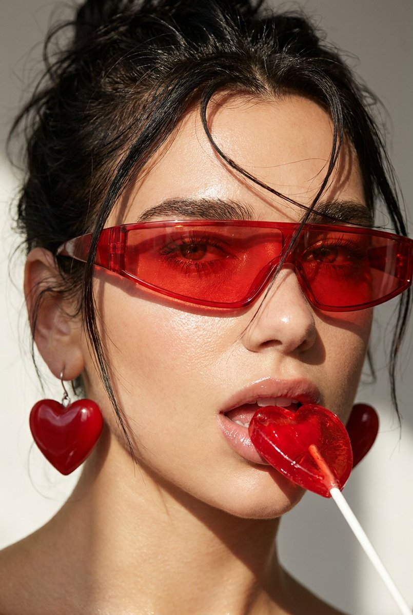 Sample output image for Heart Lollipop Editorial Portrait