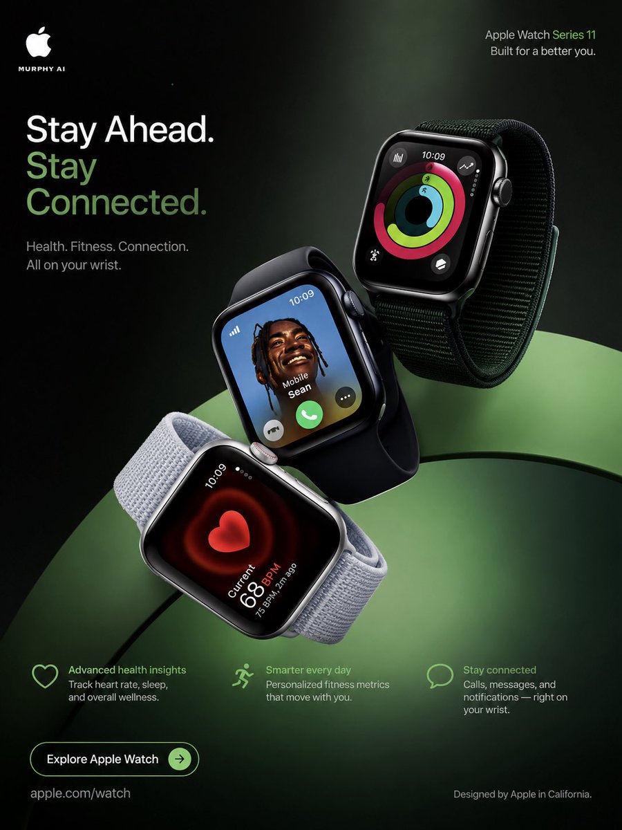 Apple Watch Commercial Poster