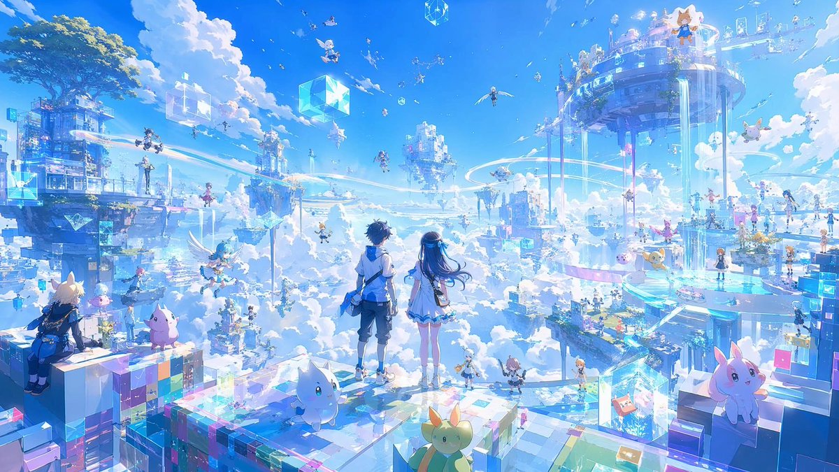 Anime Sky City Fantasy