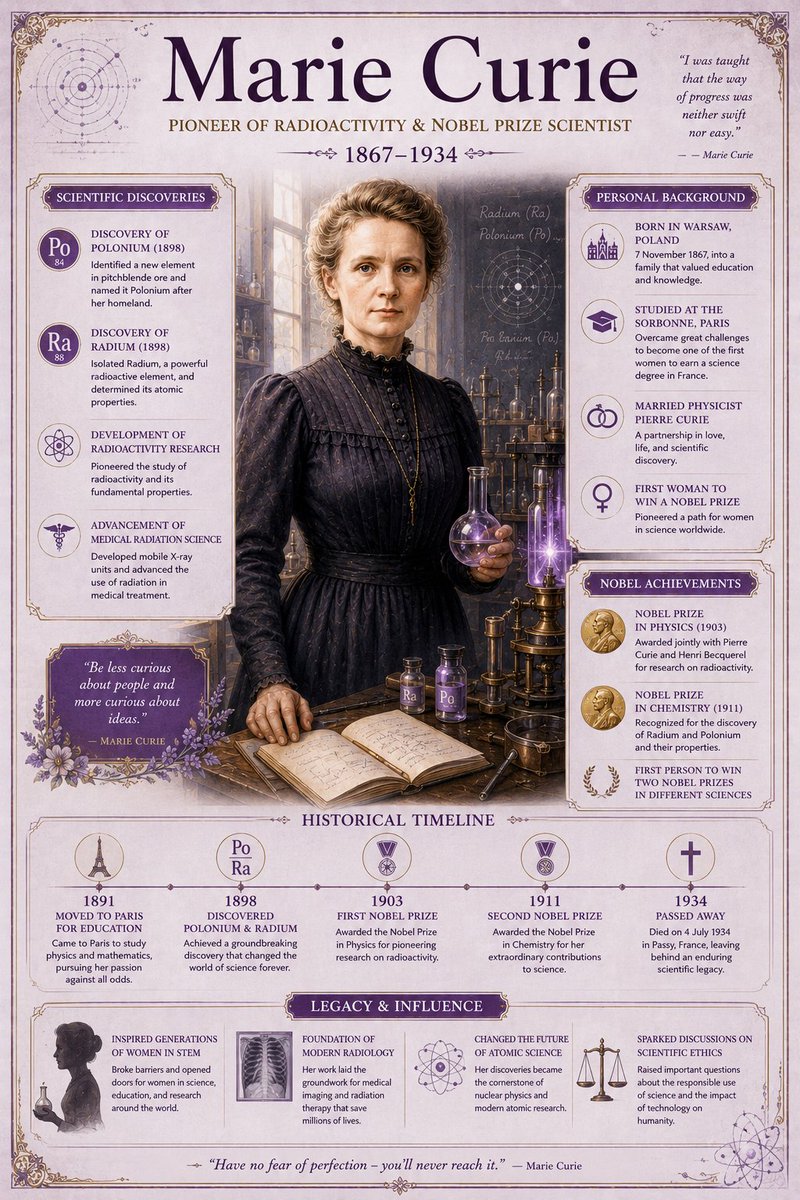 Vintage Science Infographic I