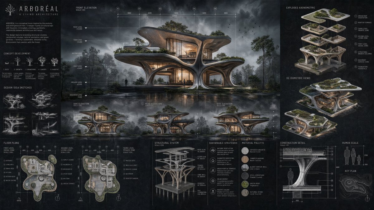 Arboreal Architecture Board I