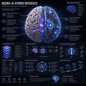 神经-AI 混合系统信息图