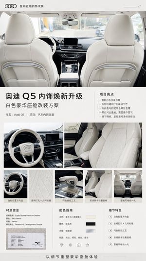 Audi Q5 内饰升级宣传册