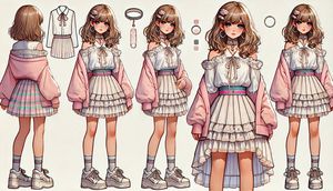 Pastel Street Lolita Reference I