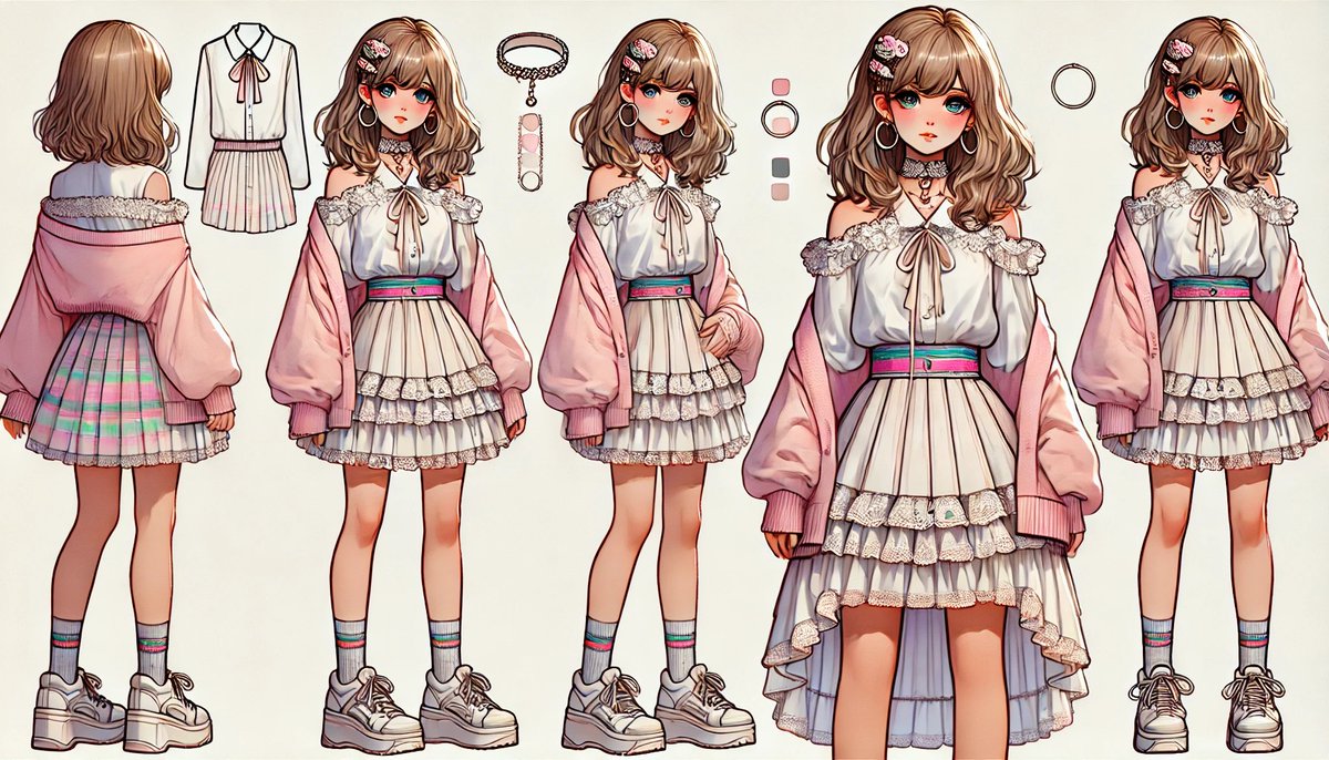 Pastel Street Lolita Reference I