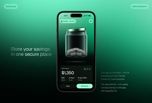3D 储蓄应用 Jar UI 模型