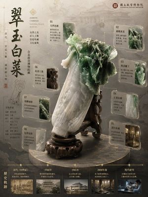 Jadeite Cabbage Museum Poster