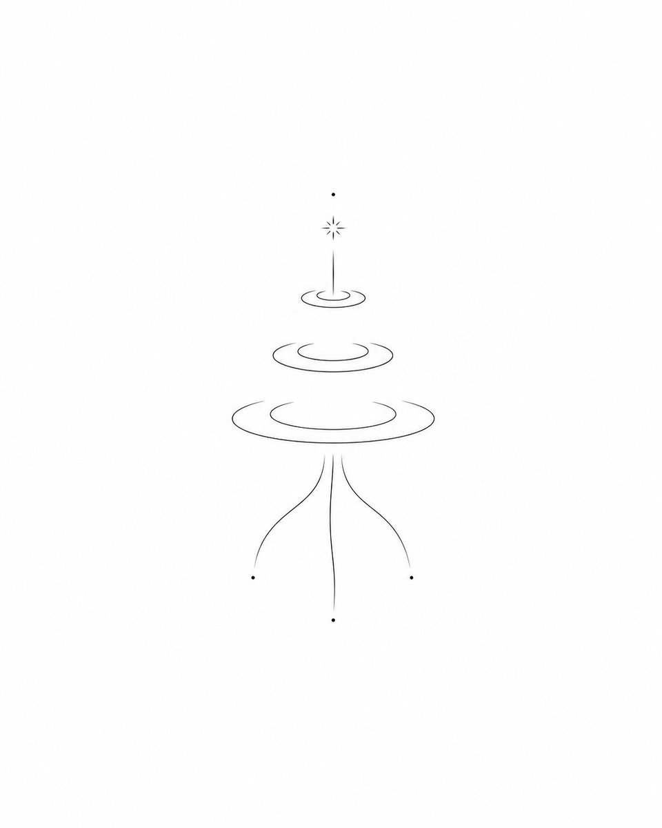 Minimalist Symbolic Tattoo Design