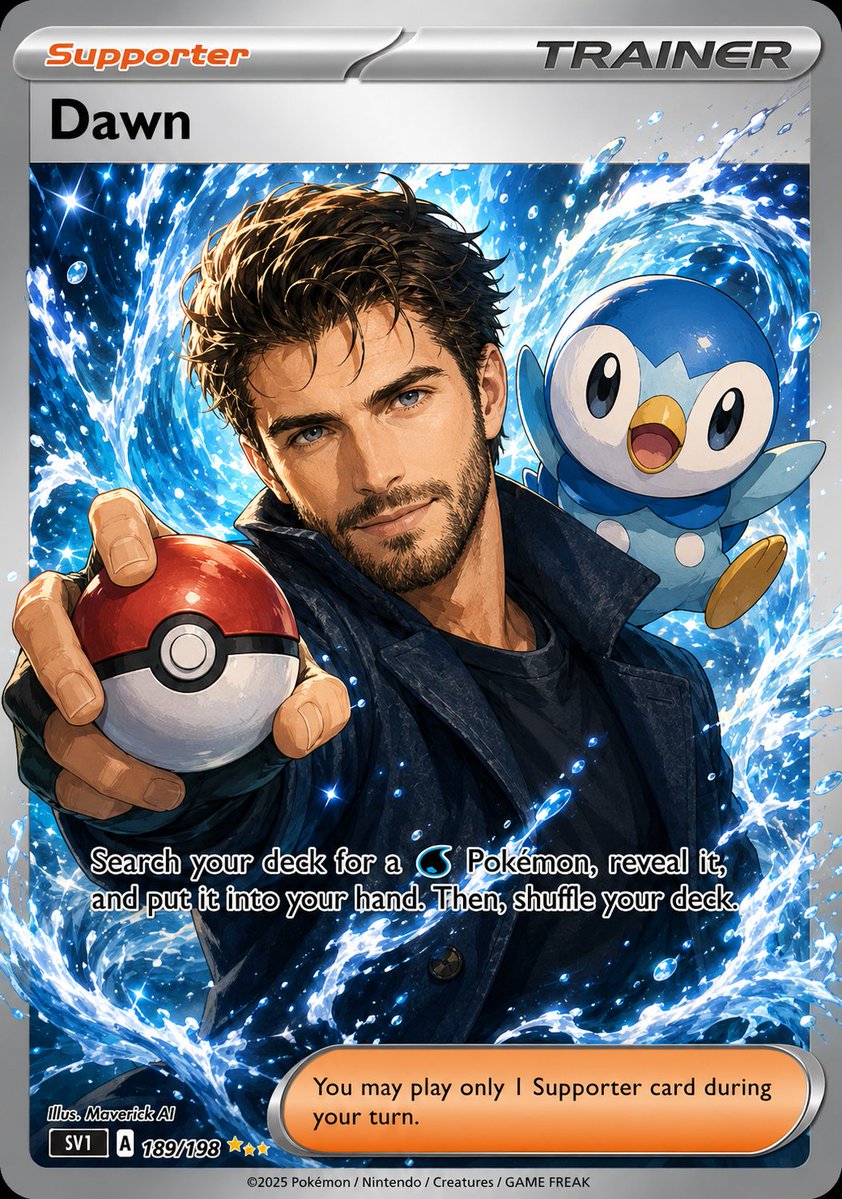 Anime Pokemon Trainer Card example 3
