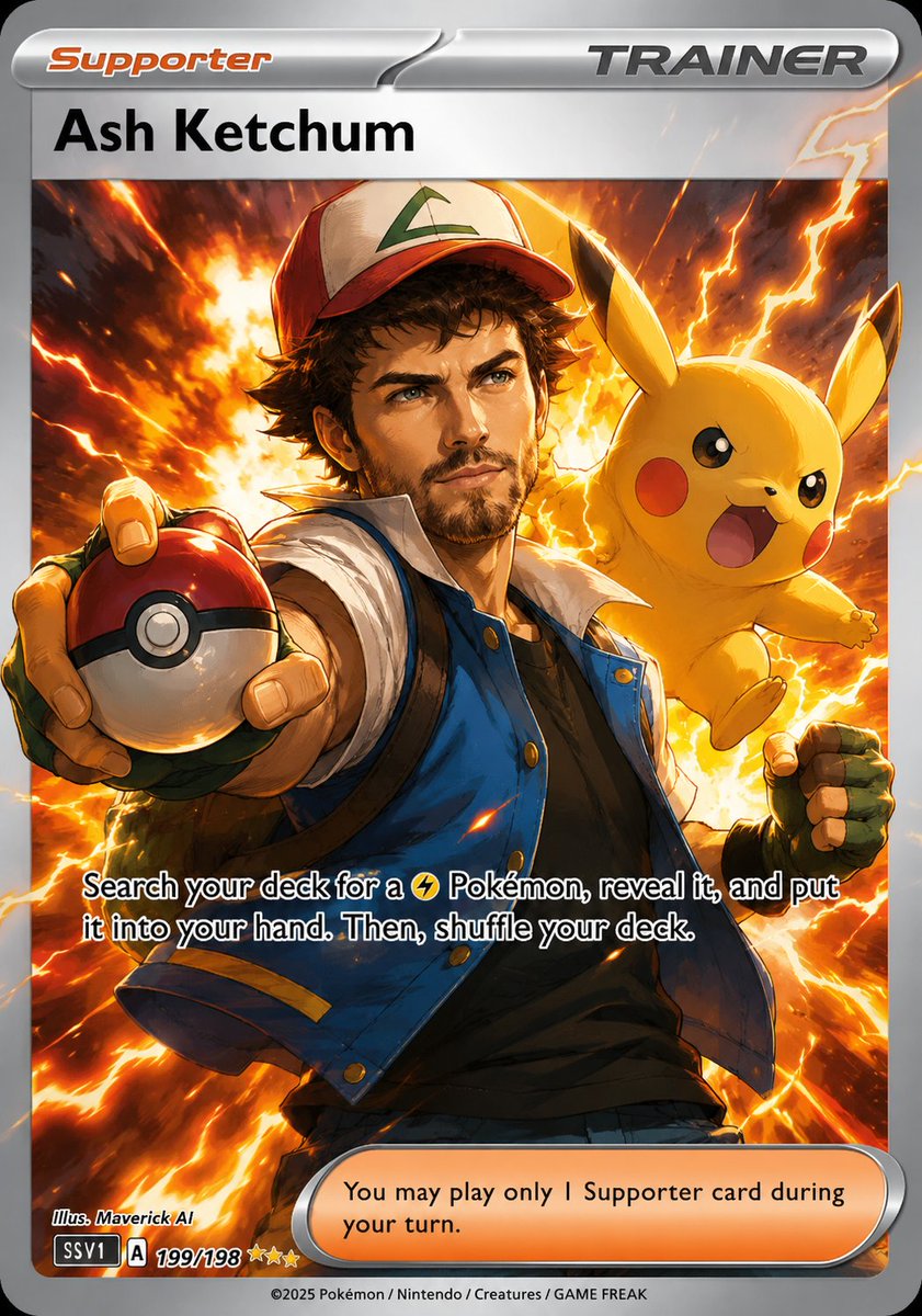 Anime Pokemon Trainer Card example 4