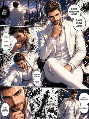 Full Page Manga Illustration