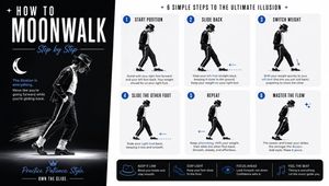 Moonwalk Step-by-Step Tutorial Poster