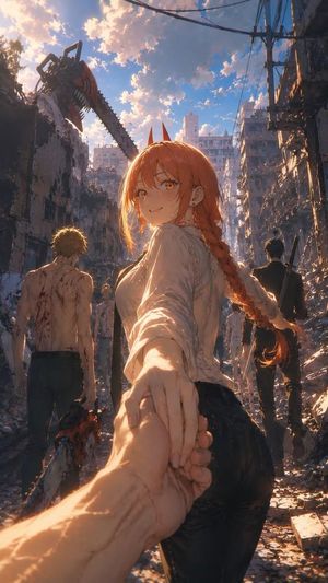 Cinematic Cyberpunk Tokyo Anime Street