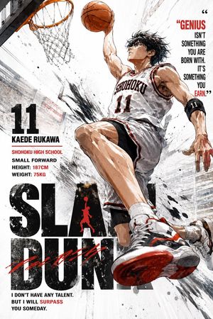 Anime Style Basketball Athlete Poster