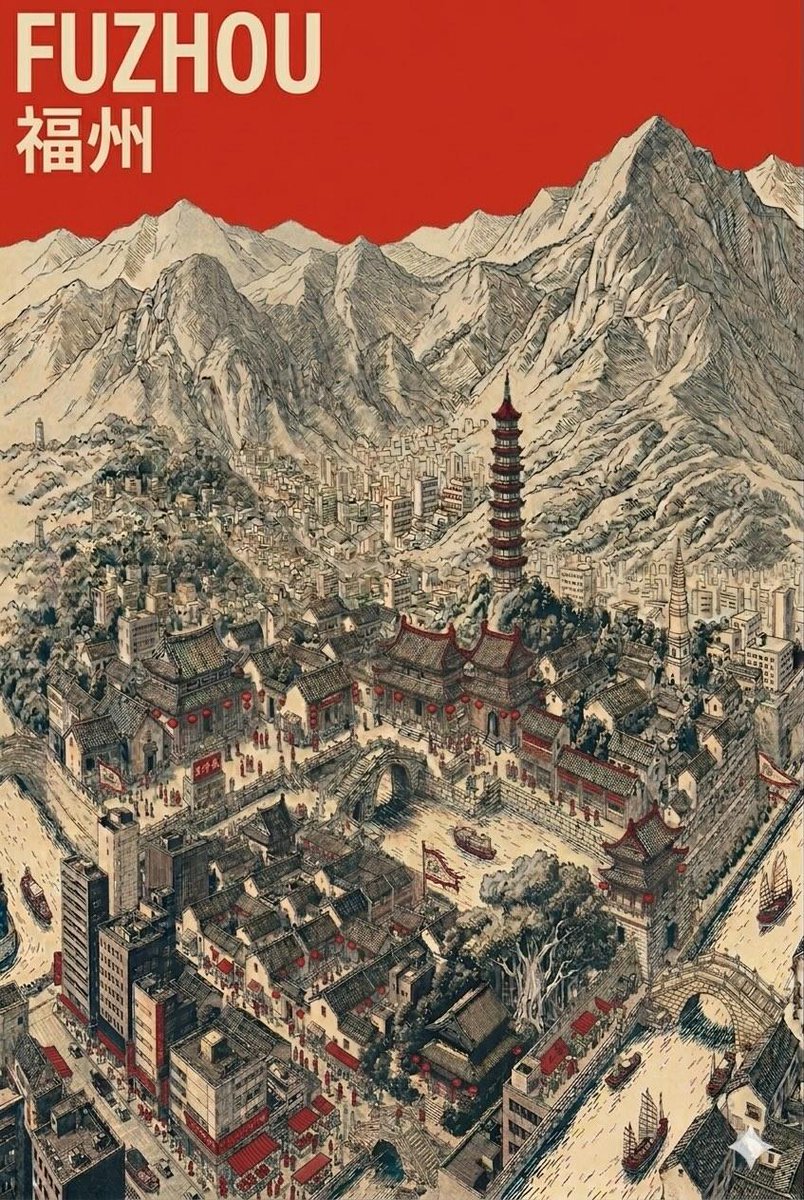 Mid-Century Travel Poster example 4