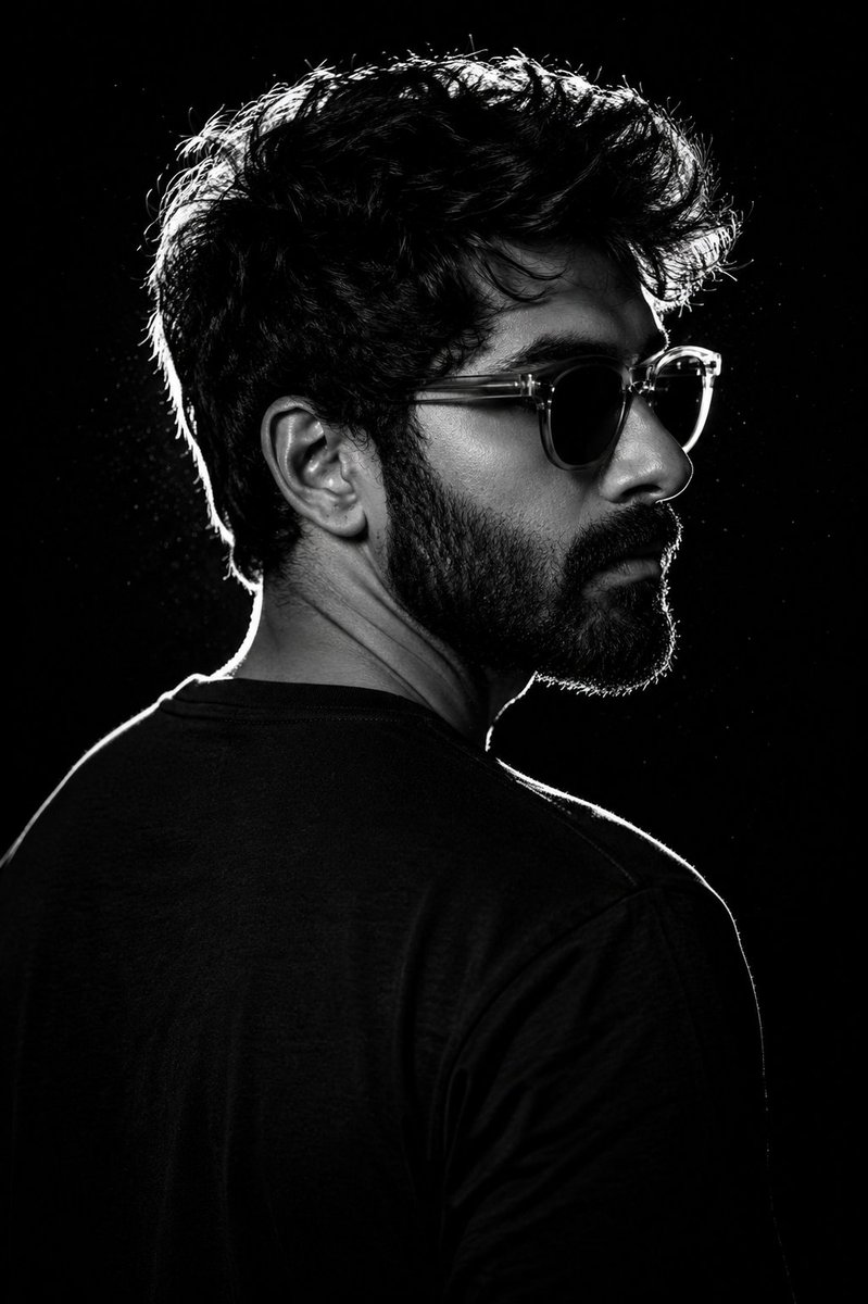 Chiaroscuro Rim-Lit Male Portrait