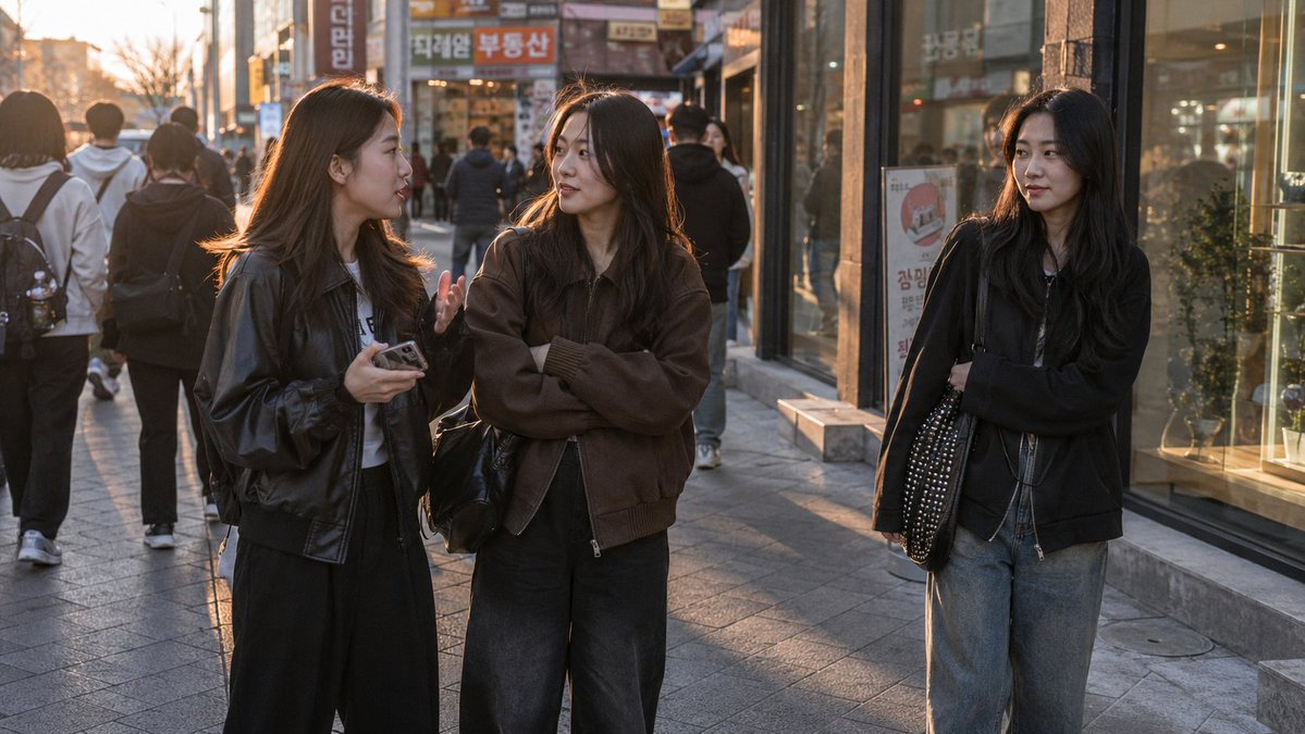 Close-Up Seoul Street Chat reference image 1