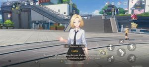 Anime RPG Dialogue Screenshot