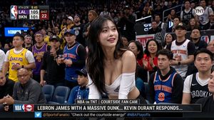 NBA Courtside Fan Cam Broadcast