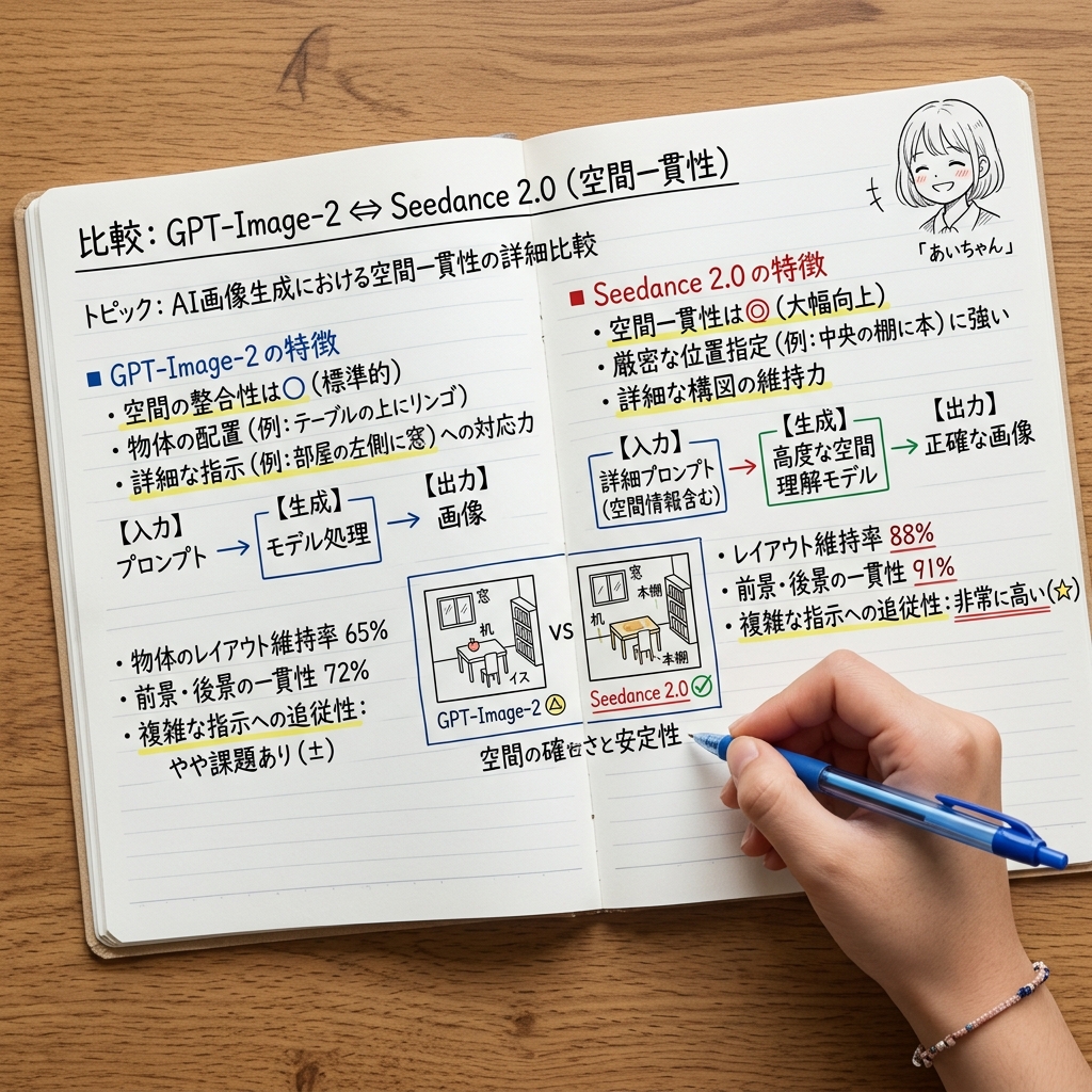 Japanese AI Spatial Consistency Notebook
