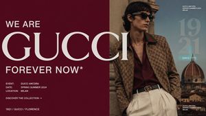 Luxury Gucci Campaign Poster