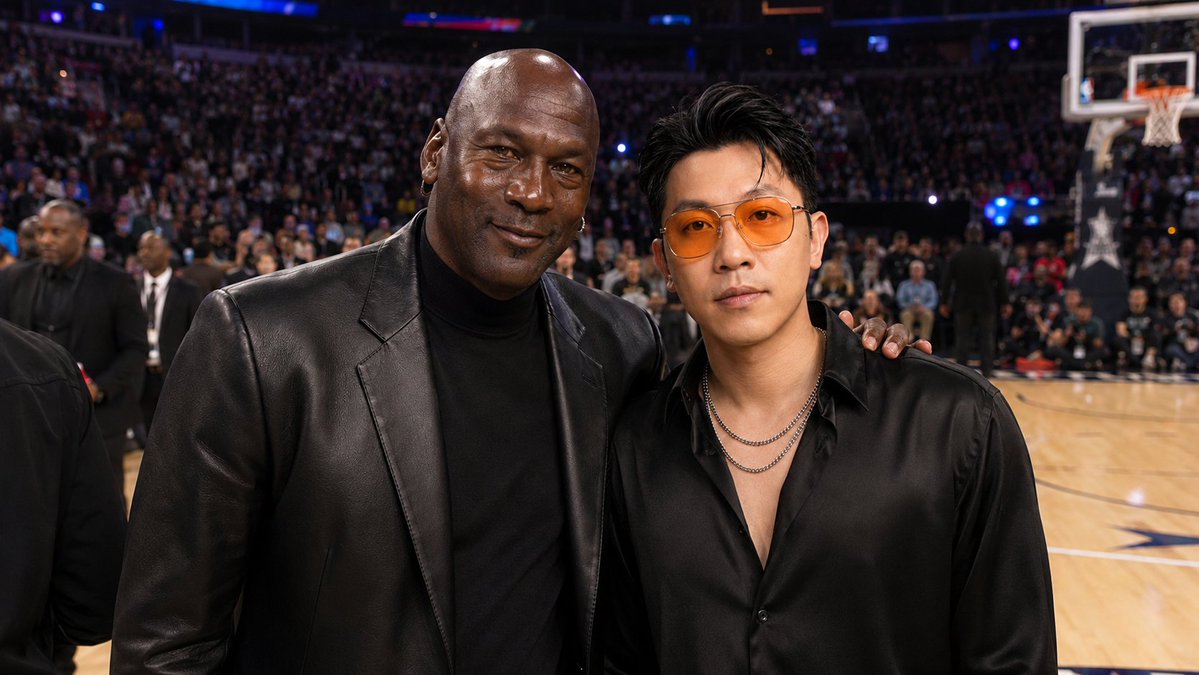 Anonymized Courtside Celebrity Photo example 2