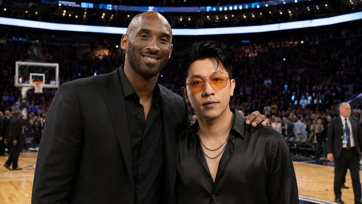 Anonymized Courtside Celebrity Photo example 4